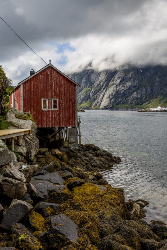 En rorbu i Sund på Lofoten