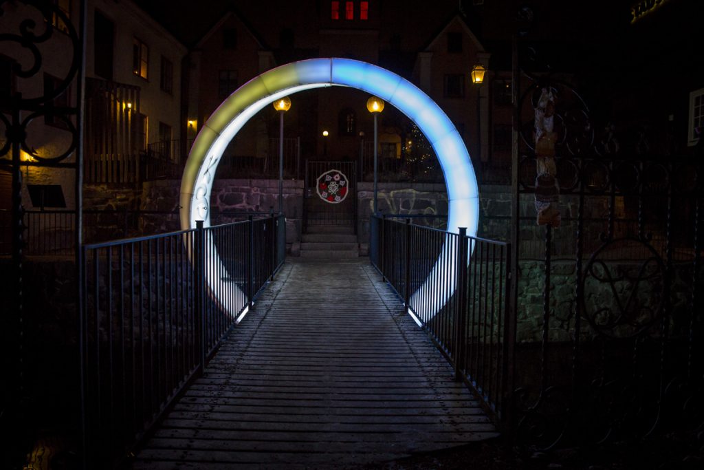 Norrköping light festival - Circle of Life