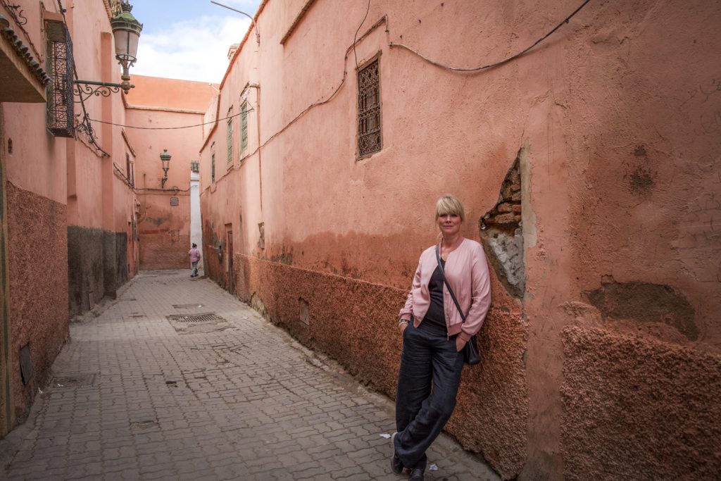 Marrakech, även kallad "Den rosa staden"