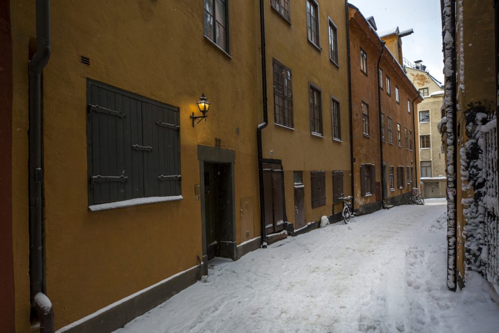 Gamla stan har många vackra motiv att bjuda på, även vintertid