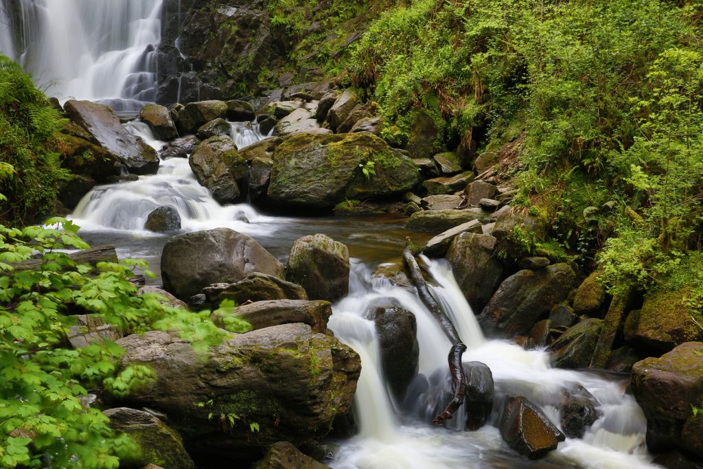 Beautiful Torc waterfall at Ring of Kerry