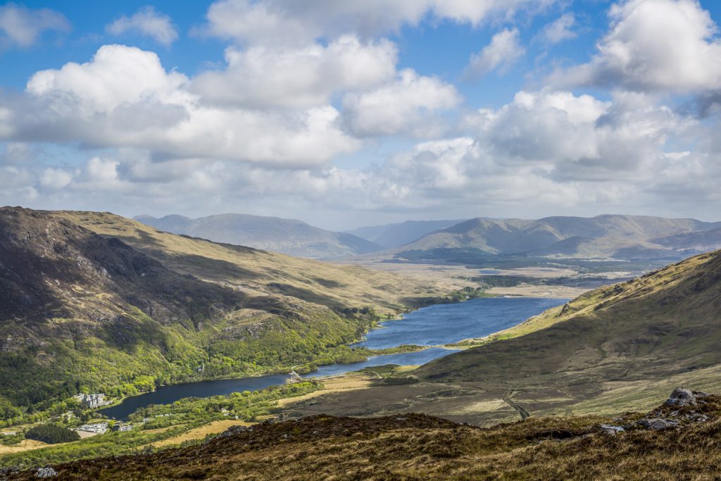 Breathtaking view from the top of Diamond Hill. 