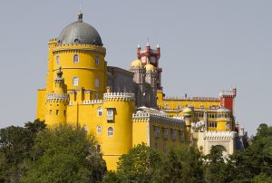 Amazing Sintra with Pena palace in Portugal