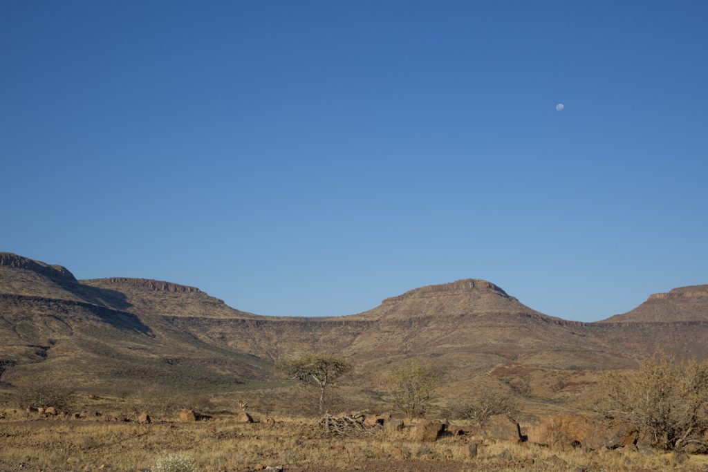 Mäktigt landskap i Damaraland