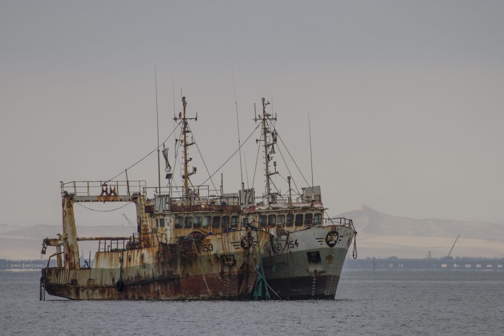 Vrak utanför Walvis Bay