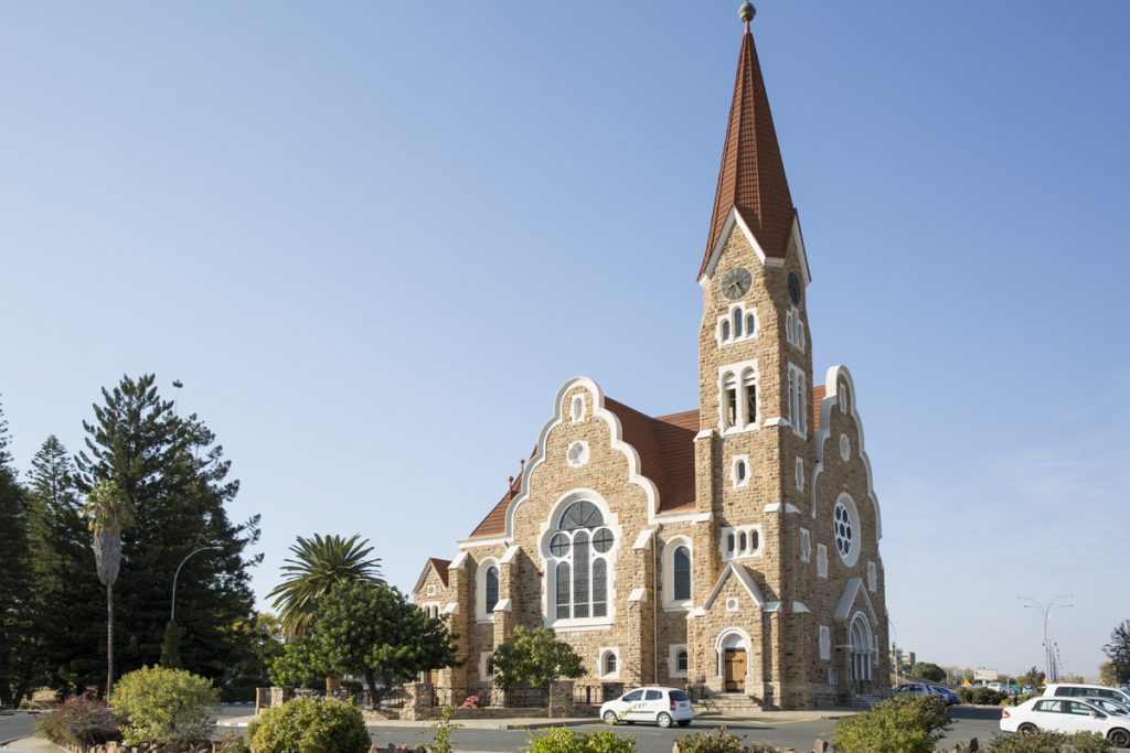 Windhoek mest kända motiv - Christchurch