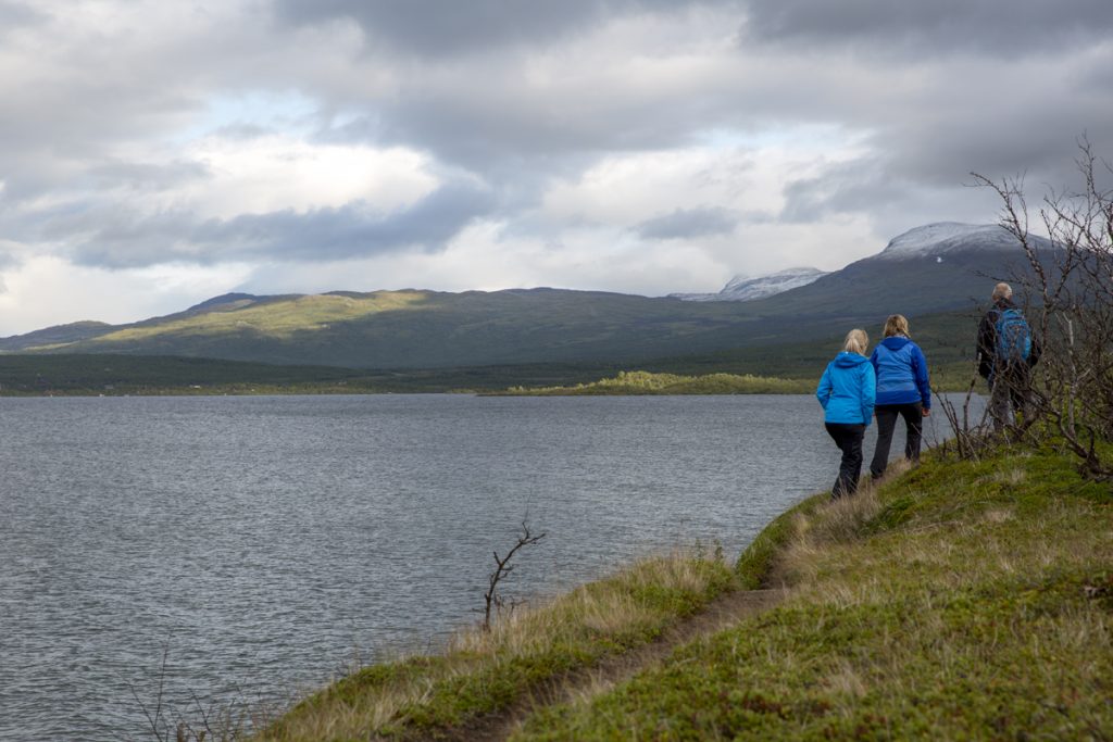 En promenad längs Torne träsk