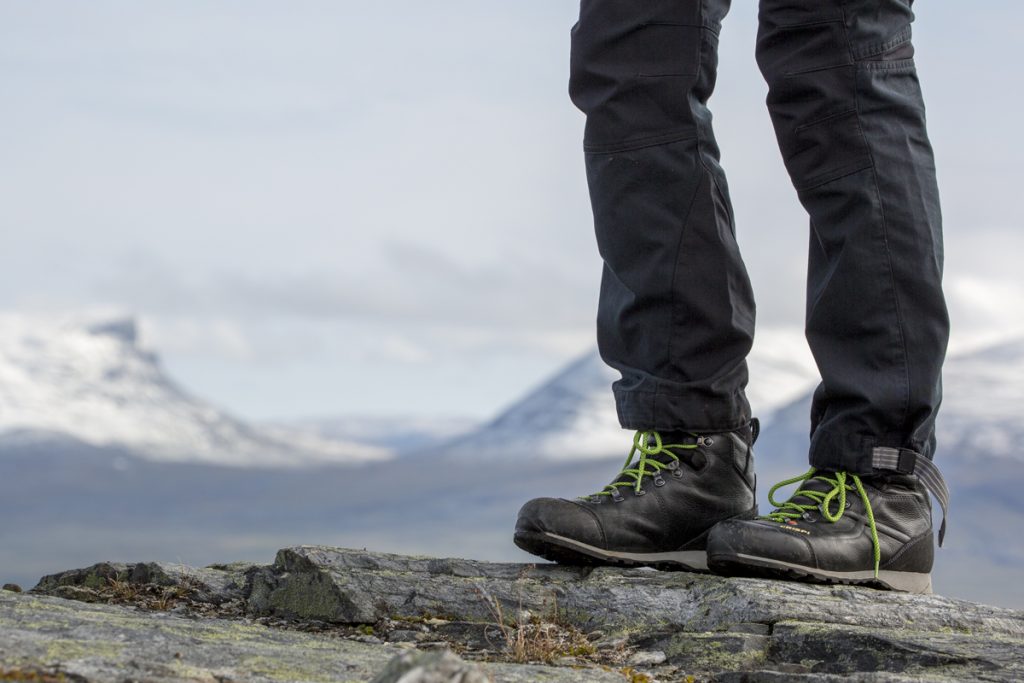 Vandring i Abisko, med Lapporten i Bakgrunden