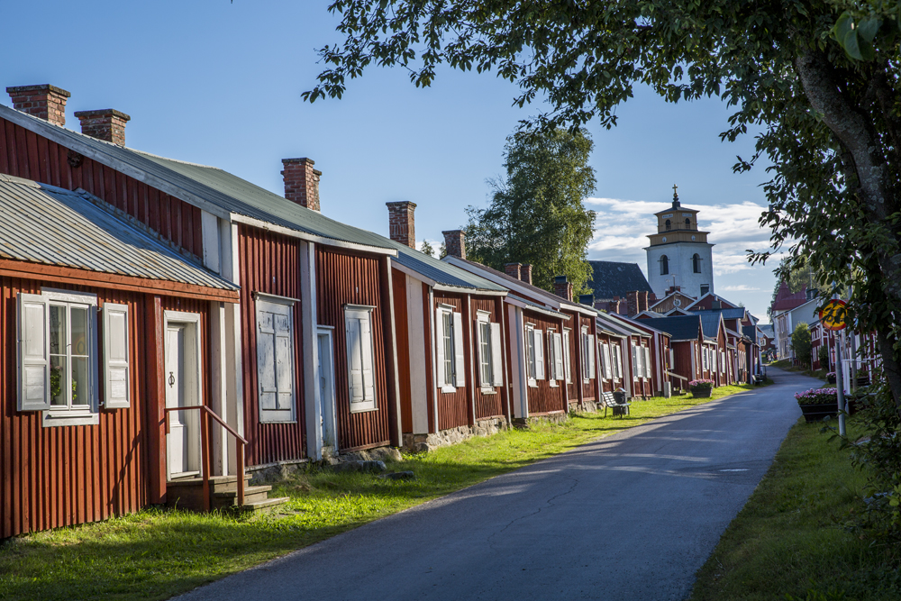 Gammelstadens kyrkby utanför Luleå