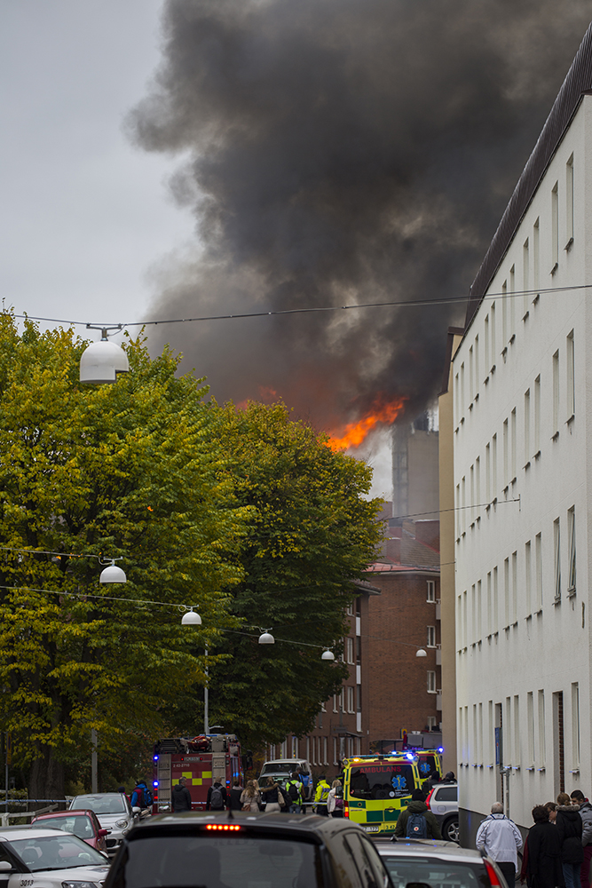 Branden på Barnhemsgatan i Linköping