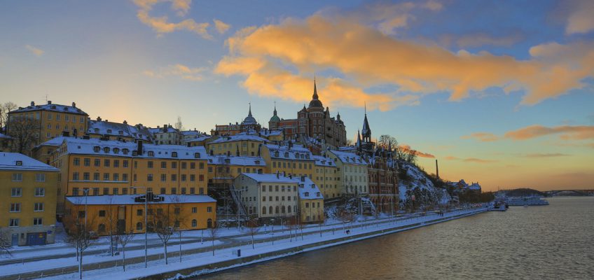 Vinter i vackra Stockholm